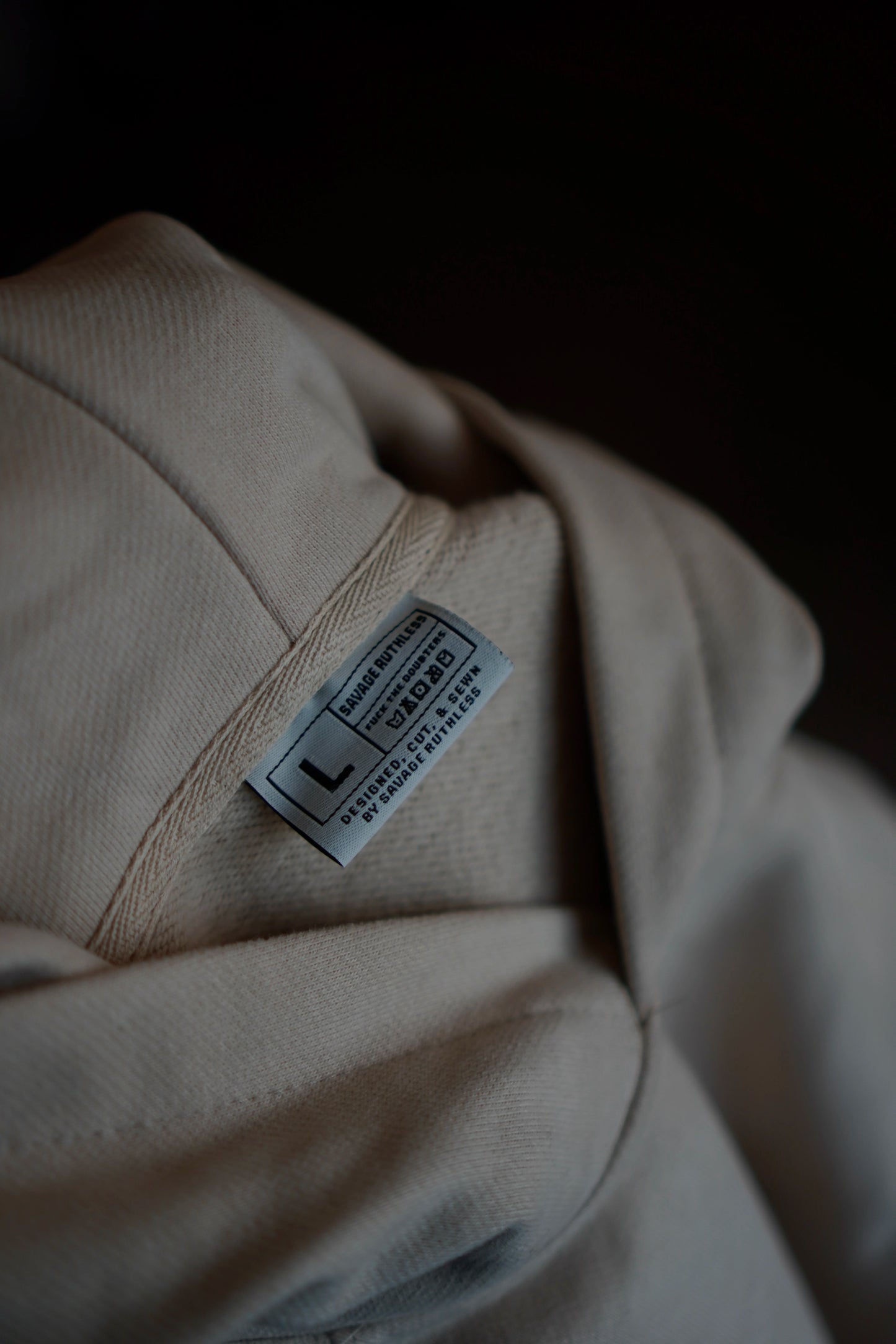 'Take The Risk' Heavyweight Savage Ruthless Hoodie