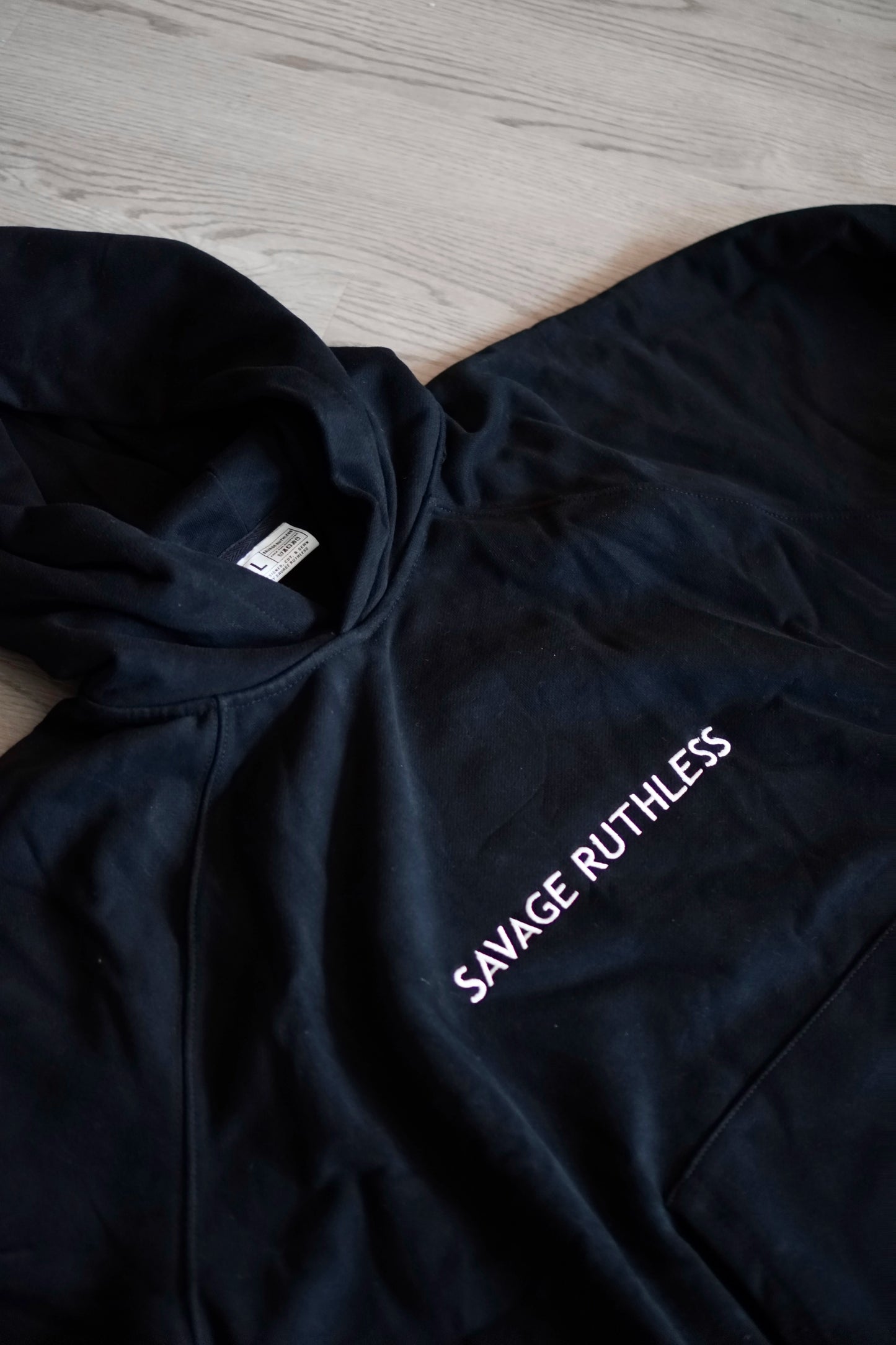 'Take The Risk' Heavyweight Savage Ruthless Hoodie