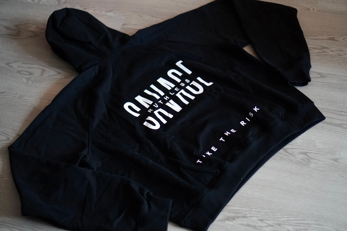 'Take The Risk' Heavyweight Savage Ruthless Hoodie