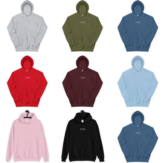 Classic Unisex Embroidered Savage Ruthless Hoodie